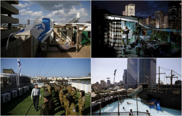 Светская жизнь на крышах в Тель-Авиве