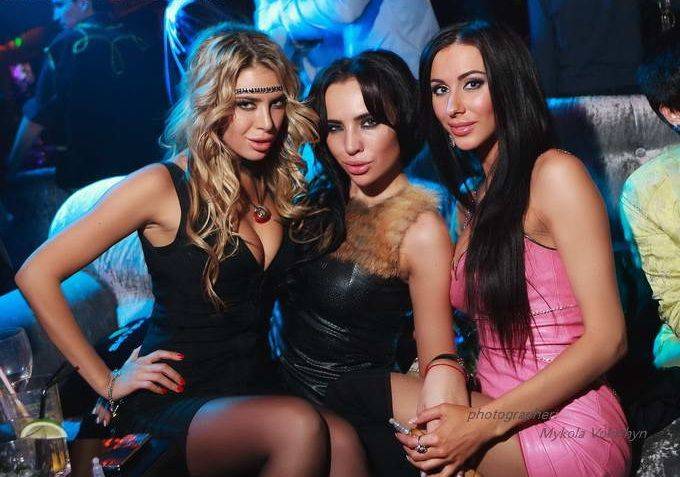 Девушки с ночных клубов Киева