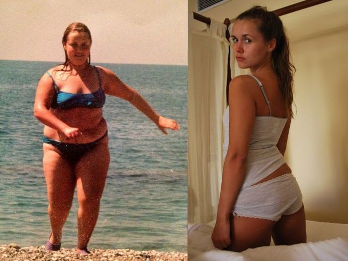 Невероятные изменения из толстушки в стройную красавицу (27 фото)